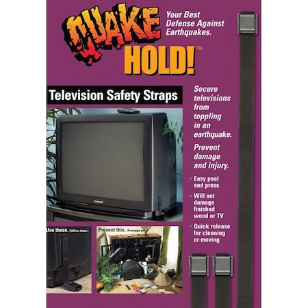 Quake Hold STRAP TV BLACK 4065
